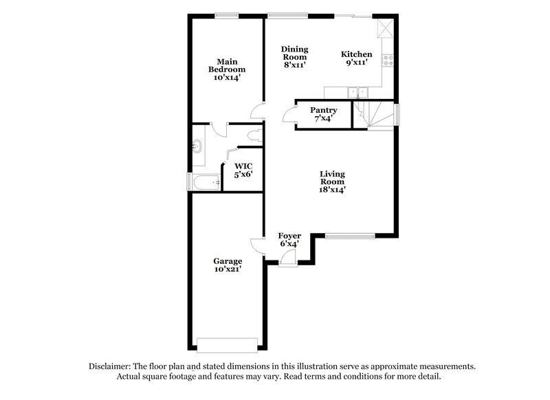 2,080/Mo, 714 Cape Cod Cir Valrico, FL 33594 Floor Plan View