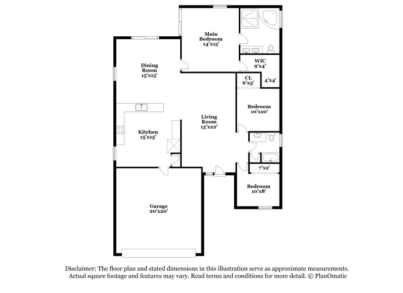 2,095/Mo, 10860 CARLOWAY HILLS DRIVE Wimauma, FL 33598 Floor Plan View