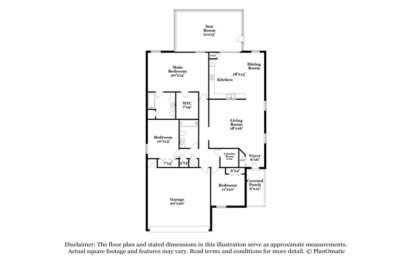 3,720/Mo, 10510 Goshawk Pl Riverview, FL 33578 Floor Plan View