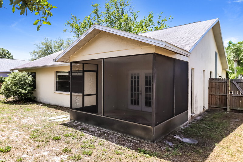 2,000/Mo, 8030 Gabriel Dr Port Richey, FL 34668 Rear View