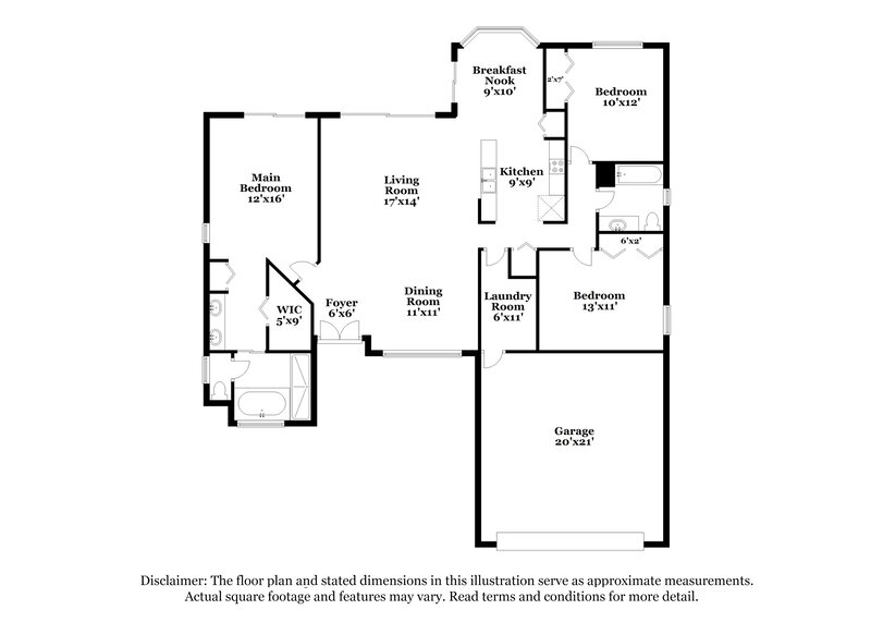 2,145/Mo, 8712 Cypress Lakes Blvd New Port Richey, FL 34653 Floorplan View