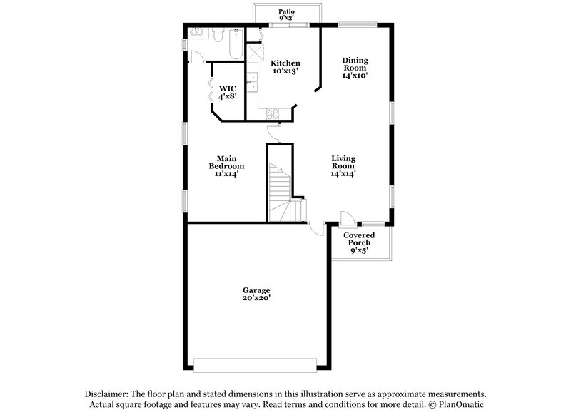 2,330/Mo, 417 Maple Pointe Dr Seffner, FL 33584 Floor Plan View 2