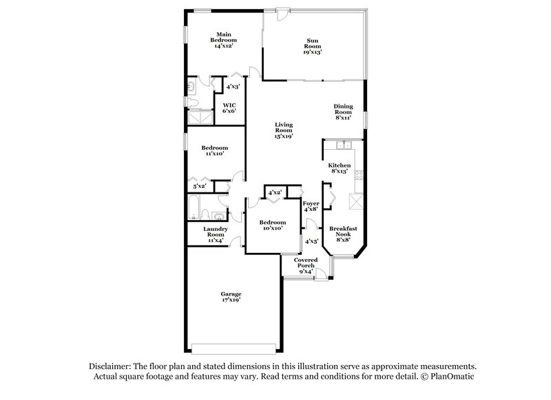 1,925/Mo, 13656 Laraway Drive Riverview, FL 33579 Floorplan View