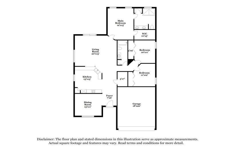 2,065/Mo, 18815 Narimore Drive Land O Lakes, FL 34638 Floor Plan View