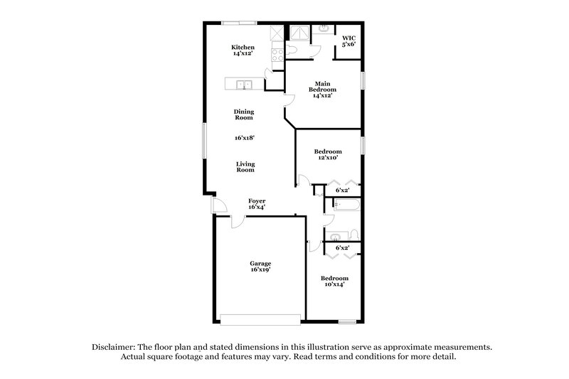 2,185/Mo, 13719 Gentle Woods Avenue Riverview, FL 33569 Floor Plan View