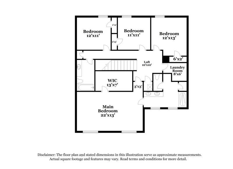 3,680/Mo, 4011 Bramblewood Loop Spring Hill, FL 34609 Floor Plan View 2