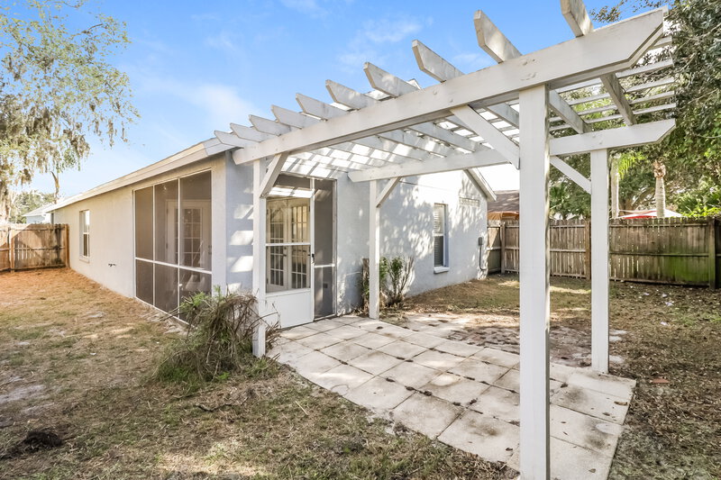 2,060/Mo, 8646 Persea Ct Trinity, FL 34655 Rear View