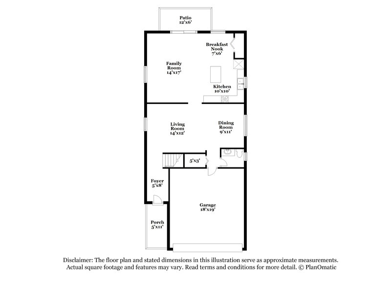 2,270/Mo, 1126 Seminole Sky Drive Ruskin, FL 33570 Floor Plan View