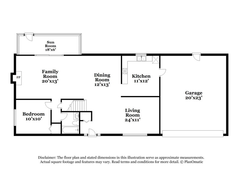 2,350/Mo, 1421 Peachfield Drive Valrico, FL 33596 Floor Plan View