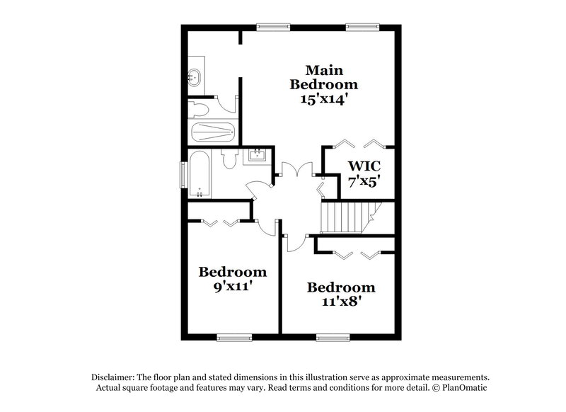 2,350/Mo, 1421 Peachfield Drive Valrico, FL 33596 Floor Plan View 2