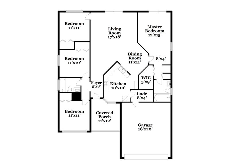 2,310/Mo, 12666 Longcrest Dr Riverview, FL 33579 Floor Plan View