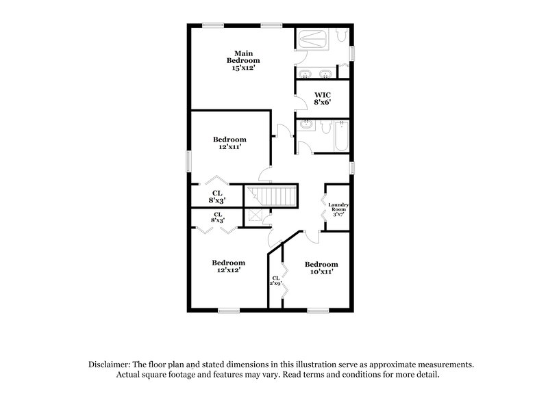 2,340/Mo, 10611 Summer Azure Drive Riverview, FL 33578 Floorplan View 2