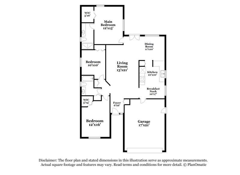 1,955/Mo, 1604 Spinning Wheel Dr Lutz, FL 33559 Floor Plan View