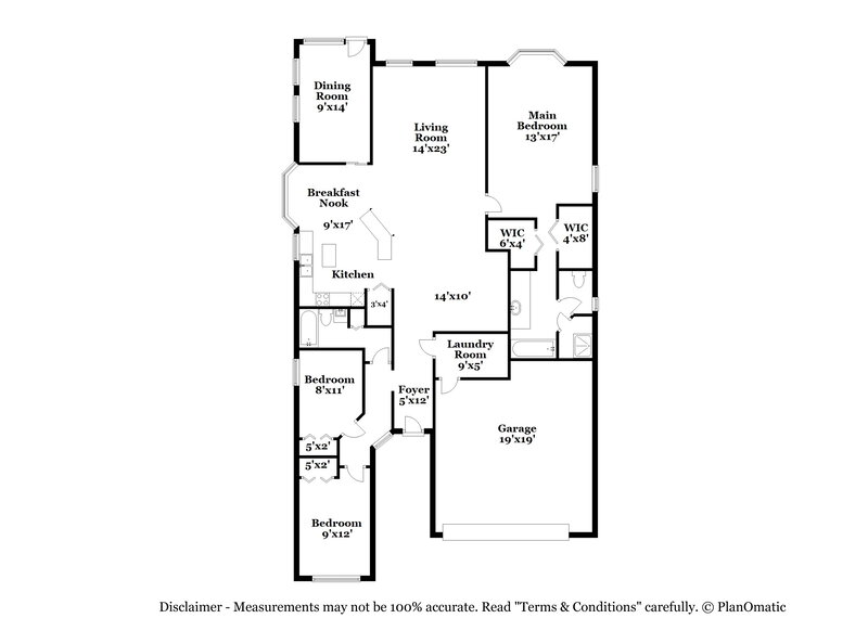 2,045/Mo, 451 Stone Briar Dr Ruskin, FL 33570 Floor Plan View