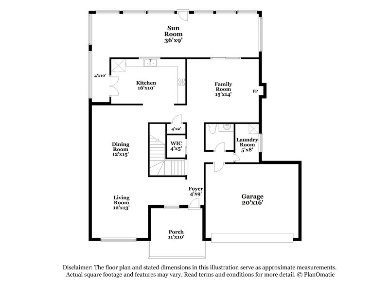 2,595/Mo, 1206 Letona Ln Valrico, FL 33596 Floor Plan View