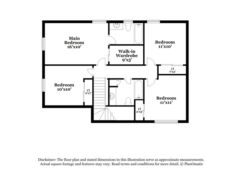 2,595/Mo, 1206 Letona Ln Valrico, FL 33596 Floor Plan View 2