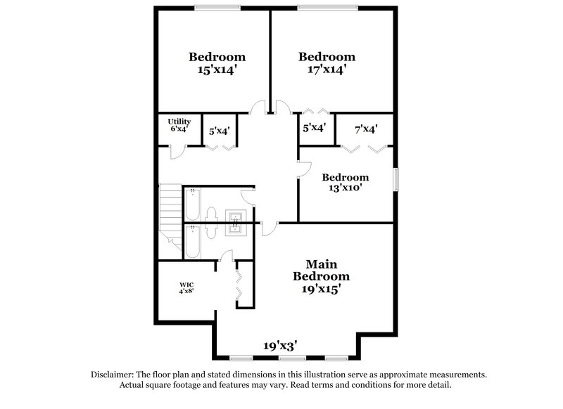 2,370/Mo, 30643 Birdhouse Dr Wesley Chapel, FL 33545 Floor Plan View