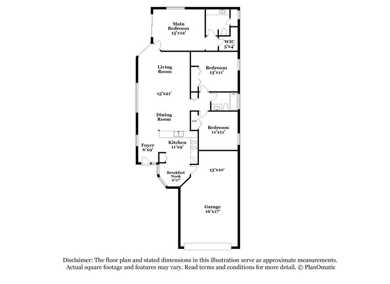 1,960/Mo, 6154 Kiteridge Dr Lithia, FL 33547 Floor Plan View