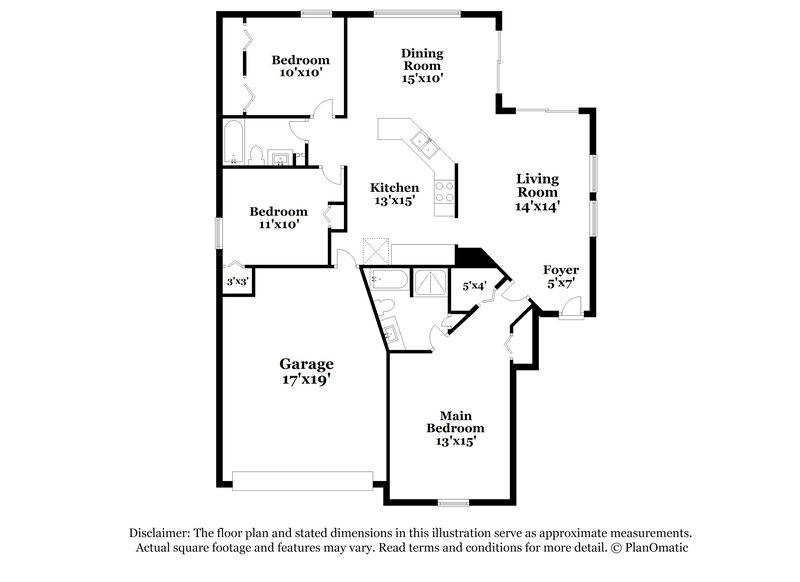 2,095/Mo, 4669 Swallowtail Dr New Port Richey, FL 34653 Floor Plan View