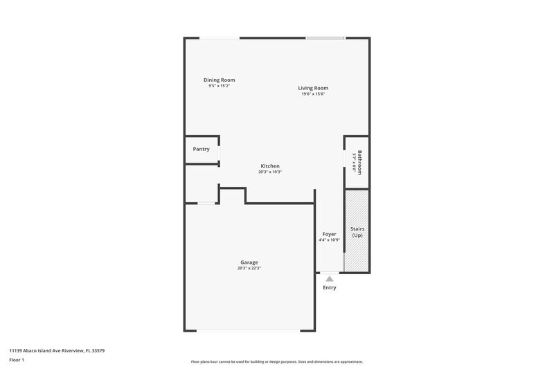 2,750/Mo, 11139 Abaco Island Ave Riverview, FL 33579 Floor Plan View