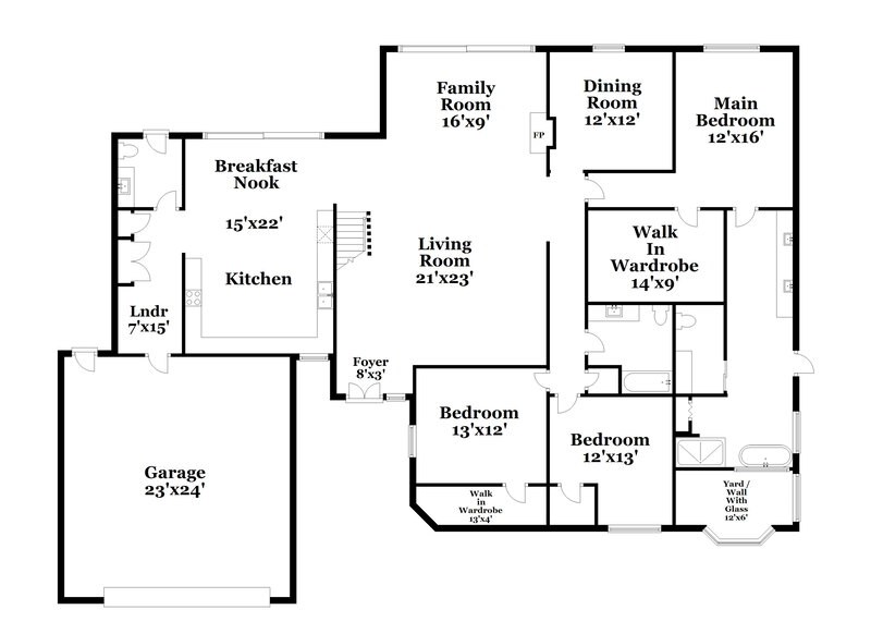 0/Mo, 3334 Brian Rd N Palm Harbor, FL 34685 Floor Plan View