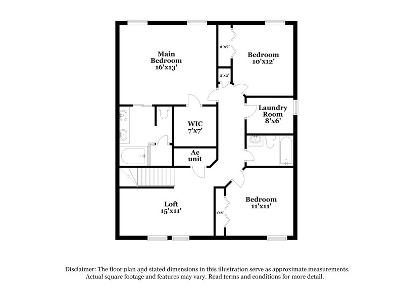 2,255/Mo, 6402 Trent Creek Drive Ruskin, FL 33573 Floor Plan View 2