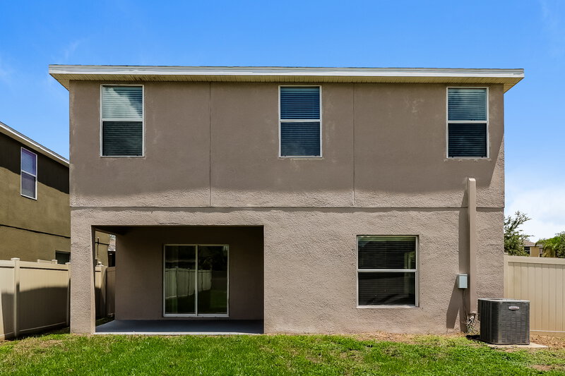 2,275/Mo, 6402 Trent Creek Drive Ruskin, FL 33573 Rear View