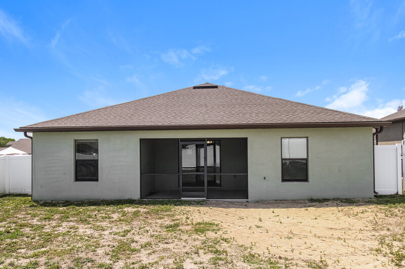 1,855/Mo, 4176 High Ridge Ave Spring Hill, FL 34609 Rear View