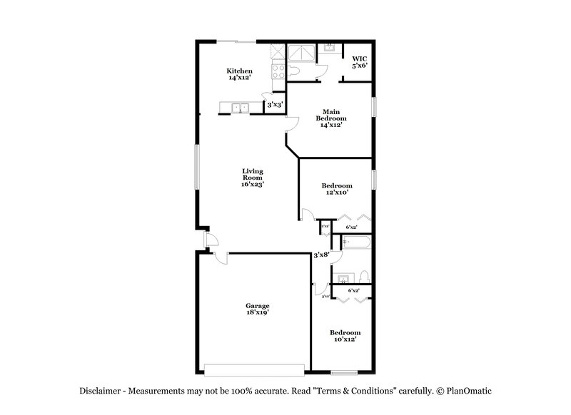 1,955/Mo, 30615 Double Dr Wesley Chapel, FL 33545 Floor Plan View
