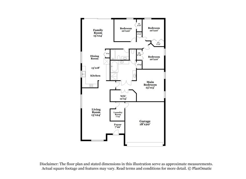 2,535/Mo, 1941 Samantha Ln Valrico, FL 33594 Floor Plan View