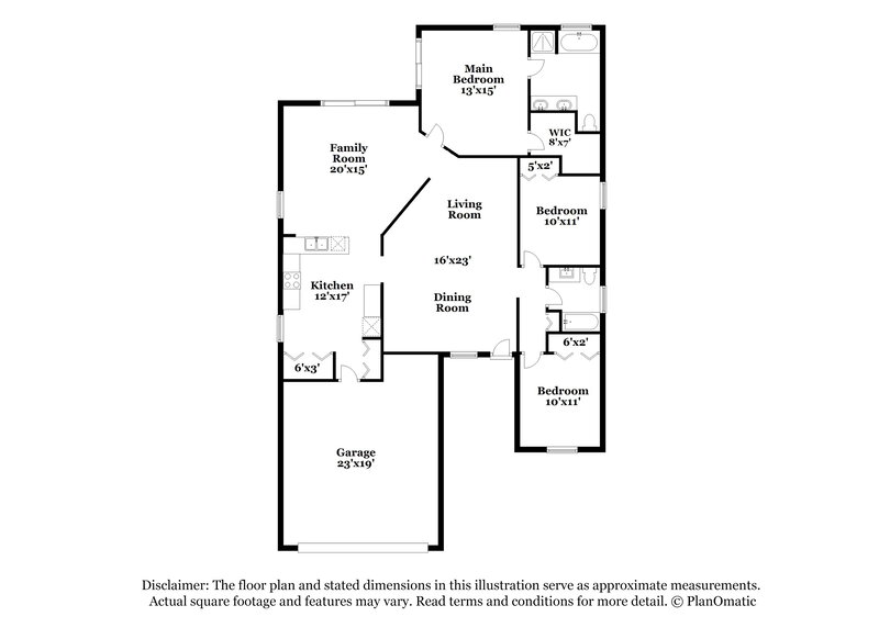 2,020/Mo, 1010 Cristelle Jean Dr Ruskin, FL 33570 Floorplan View
