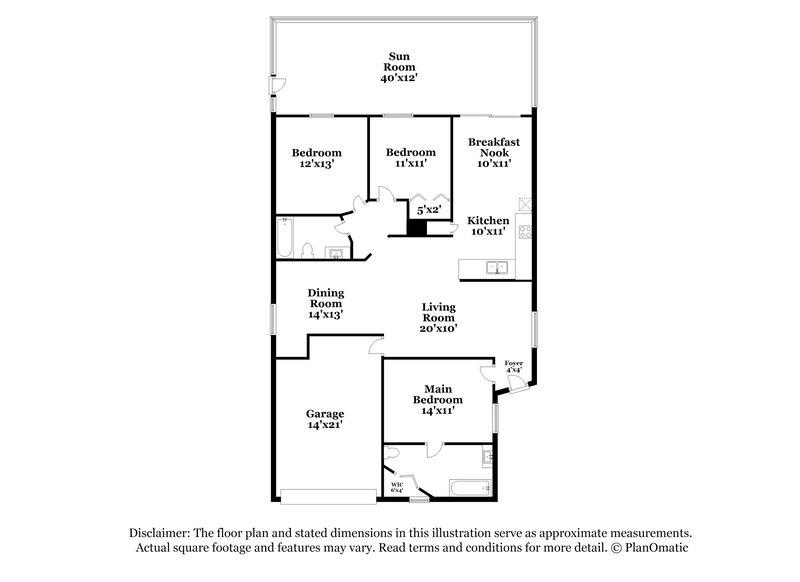4,020/Mo, 602 Cape Cod Cir Valrico, FL 33594 Floor Plan View