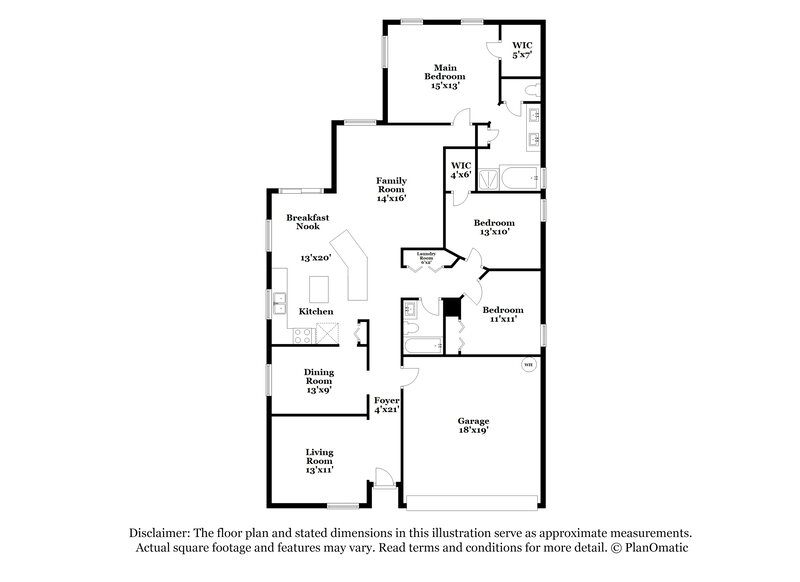2,655/Mo, 10266 Oasis Palm Dr Tampa, FL 33615 Floor Plan View