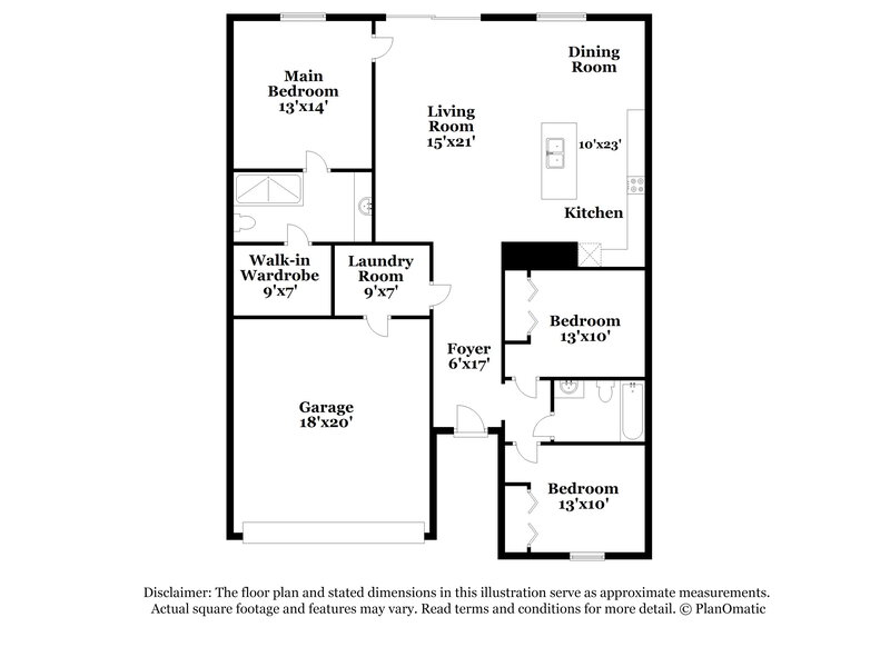 2,715/Mo, 5524 Rainwood Meadows Dr Apollo Beach, FL 33572 Floor Plan View