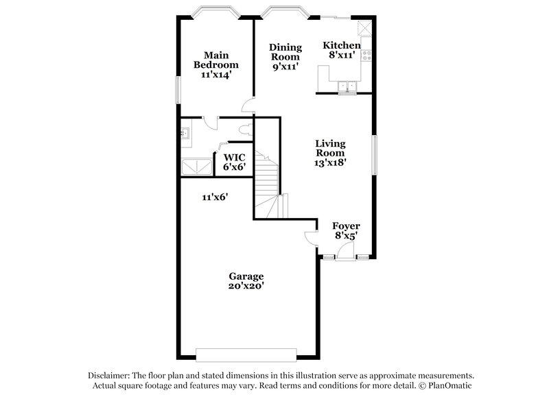 2,025/Mo, 7403 Oxford Garden Cir Apollo Beach, FL 33572 Floor Plan View 2