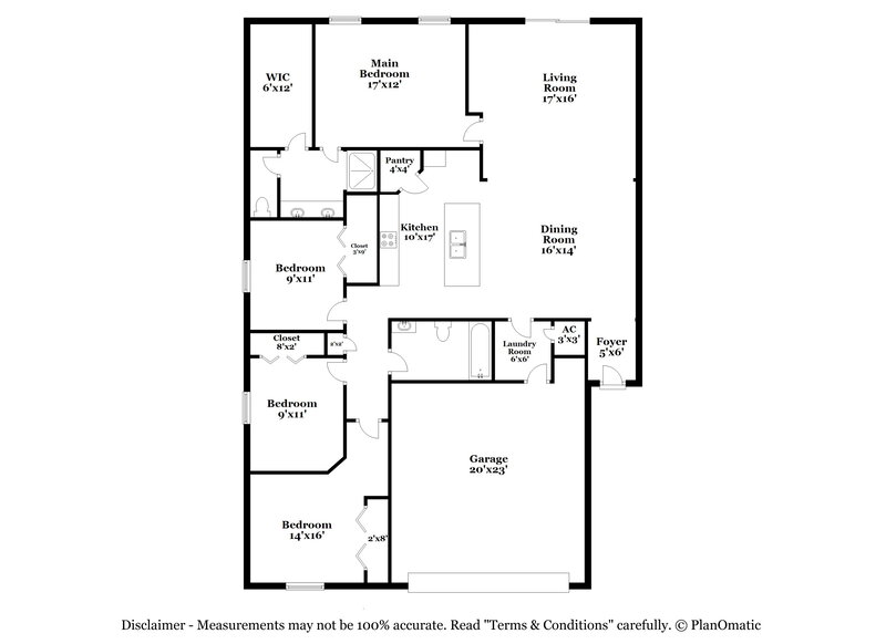 3,520/Mo, 816 Calico Scallop St Ruskin, FL 33570 Floorplan View