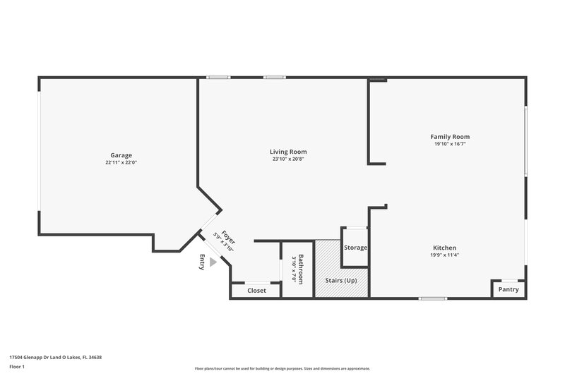 2,570/Mo, 17504 Glenapp Dr Land O Lakes, FL 34638 Floor Plan View