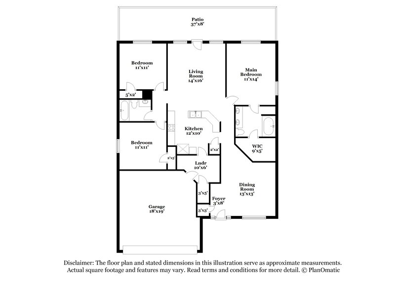 2,230/Mo, 18525 Dajana Ave Land O Lakes, FL 34638 Floor Plan View