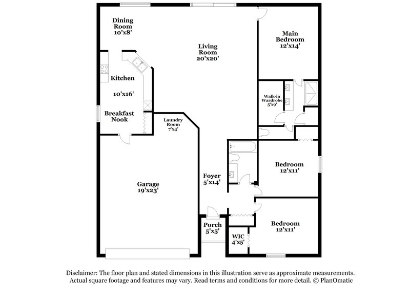 2,380/Mo, 18134 Leafwood Cir Lutz, FL 33558 Floor Plan View