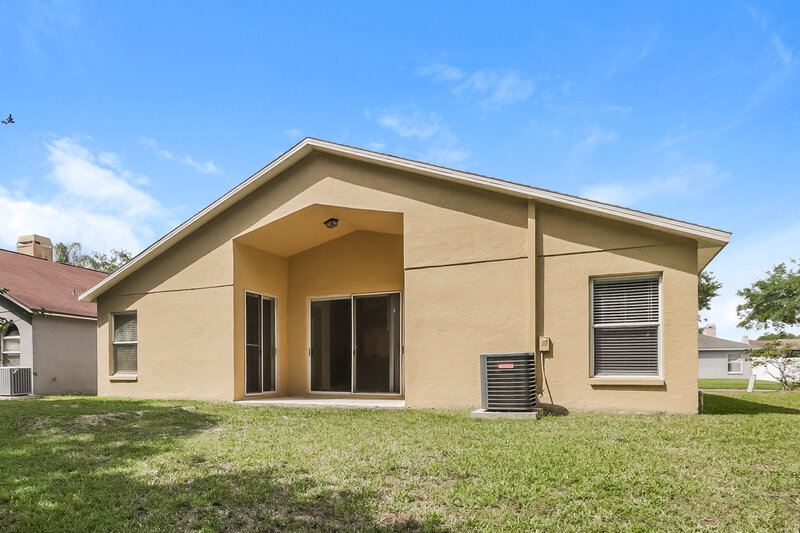2,600/Mo, 29611 Birds Eye Dr Wesley Chapel, FL 33543 Rear View