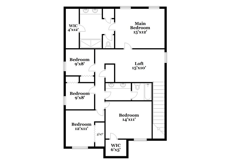 3,680/Mo, 15420 Dark Star Ln Sun City Center, FL 33573 Floor Plan View 2