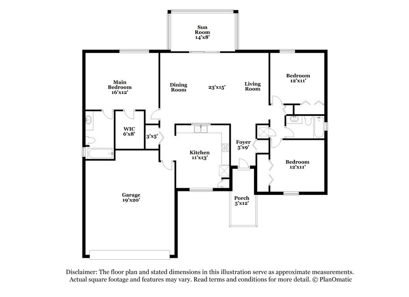 2,215/Mo, 3043 Annadale Cir Brandon, FL 33511 Floor Plan View