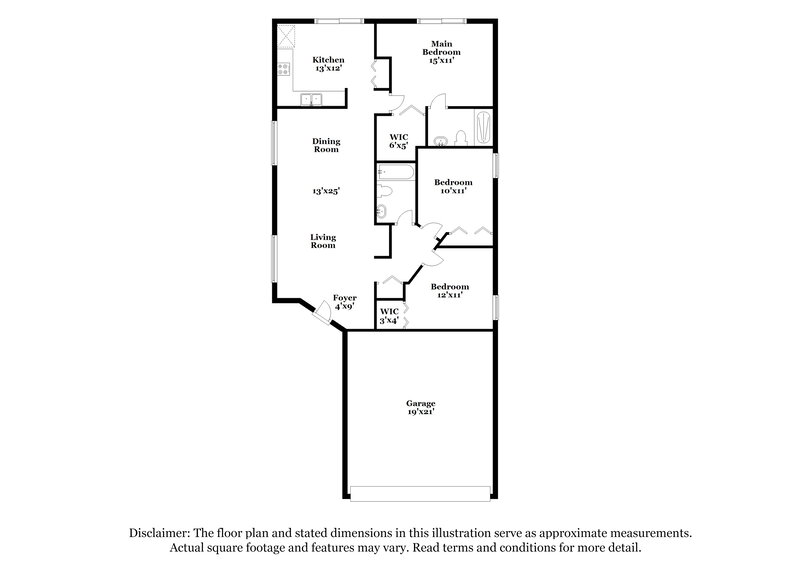 2,040/Mo, 1005 Harvest Moon Dr Seffner, FL 33584 Floor Plan View
