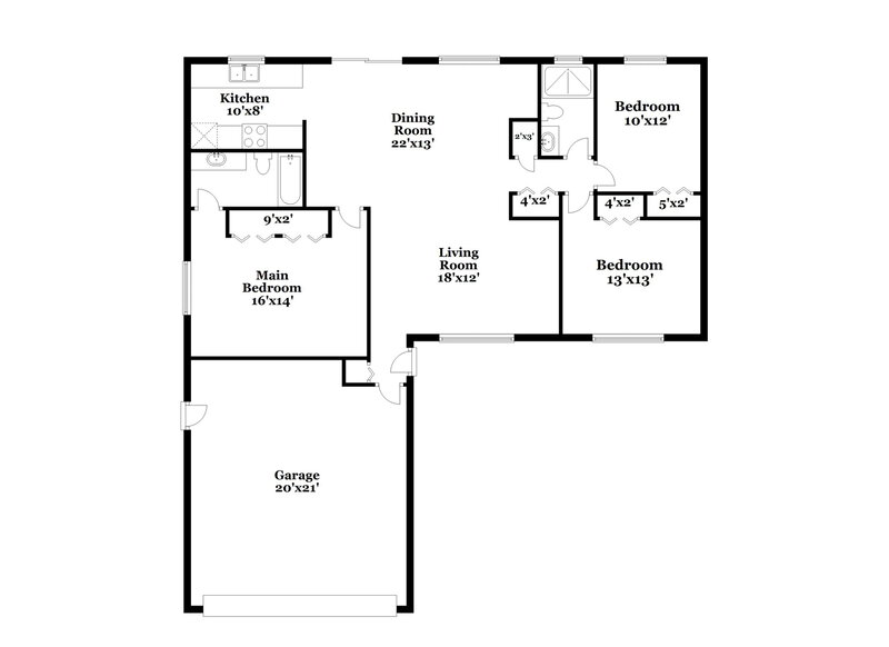 3,560/Mo, 643 Pine Forest Dr Brandon, FL 33511 Floor Plan View