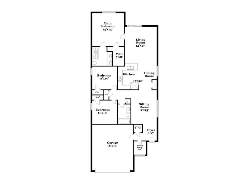 2,310/Mo, 32667 Dashel Palm Ln Wesley Chapel, FL 33543 Floor Plan View
