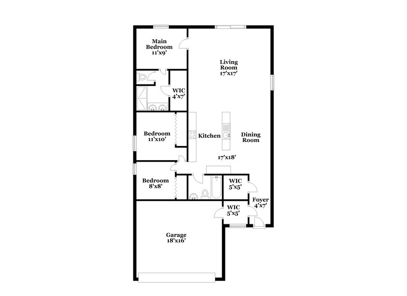 1,970/Mo, 4252 Unbridled Song Dr Sun City Center, FL 33573 Floor Plan View