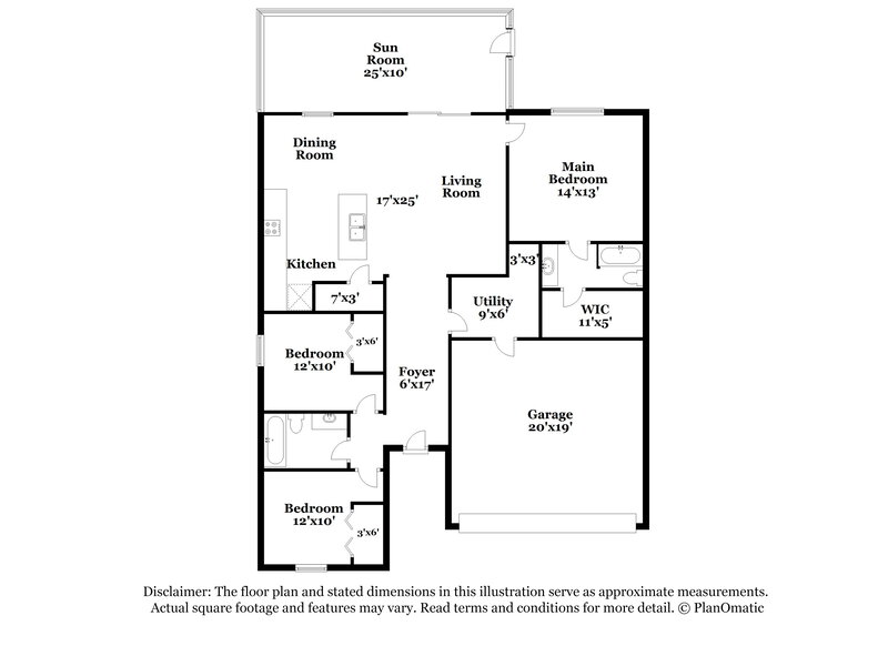 2,355/Mo, 12452 Chaya Ct Spring Hill, FL 34610 Floorplan View