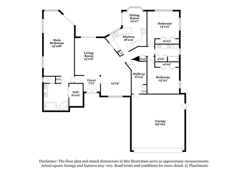 3,850/Mo, 311 Clearfield Ave Spring Hill, FL 34606 Floor Plan View