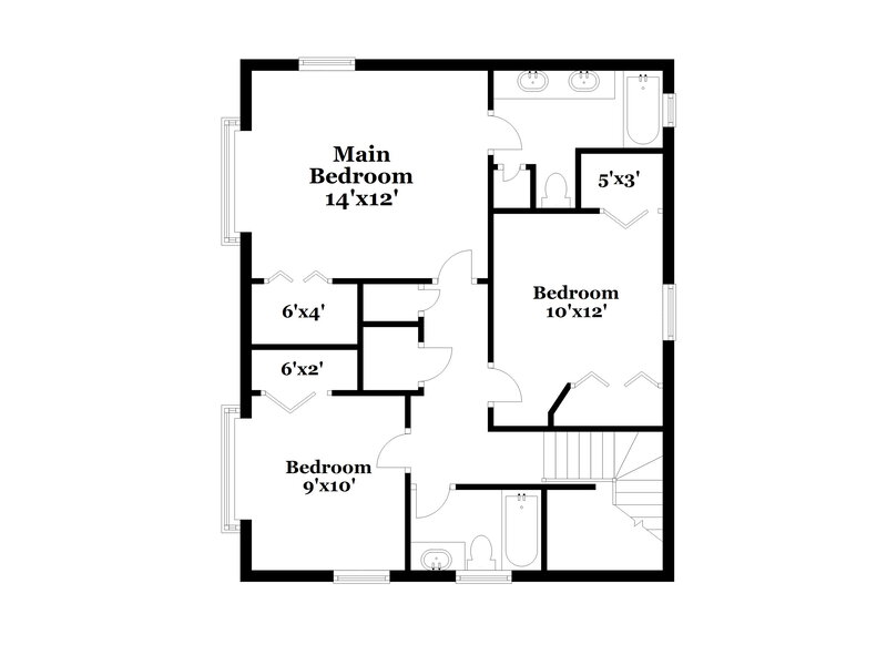 2,410/Mo, 6917 Summer Harbor Ln Riverview, FL 33578 Floor Plan View 2
