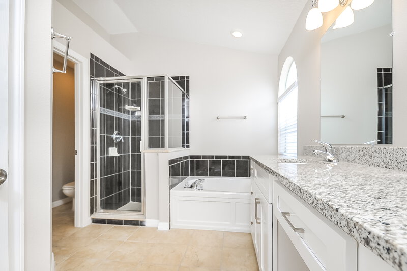 2,610/Mo, 1221 Barclay Wood Dr Ruskin, FL 33570 Main Bathroom View